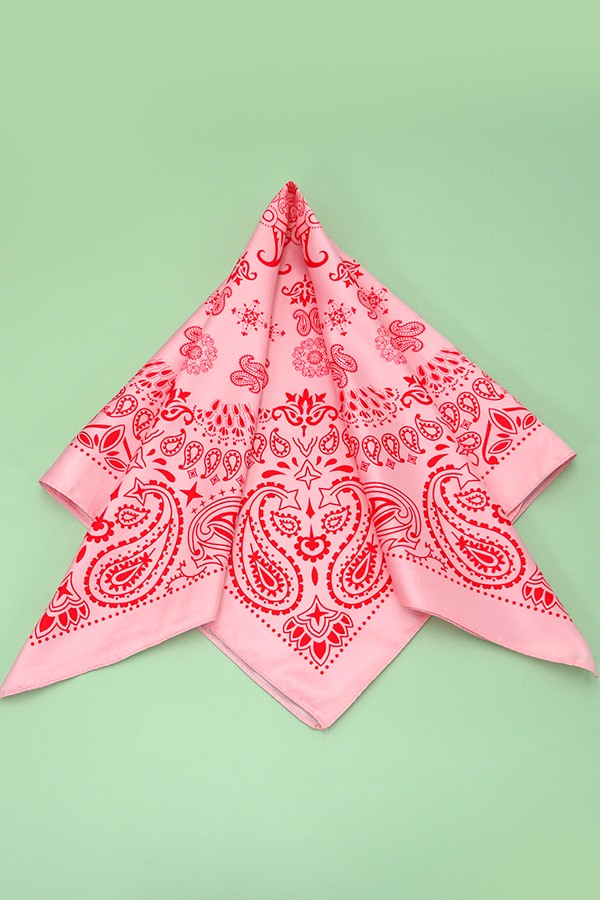 Blush Paisley Scarf