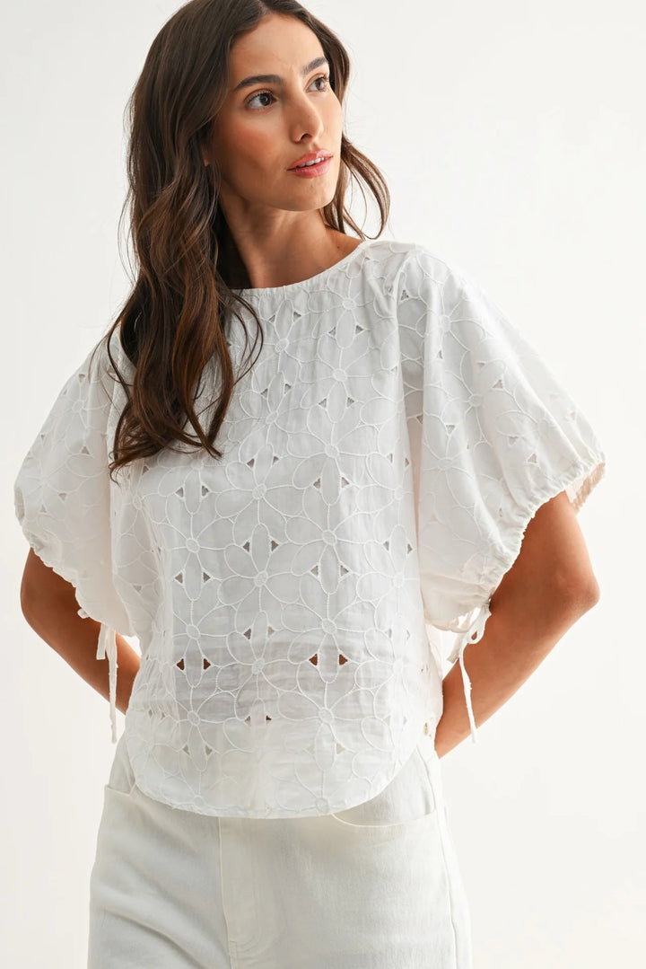 Rina Embroidered Blouse