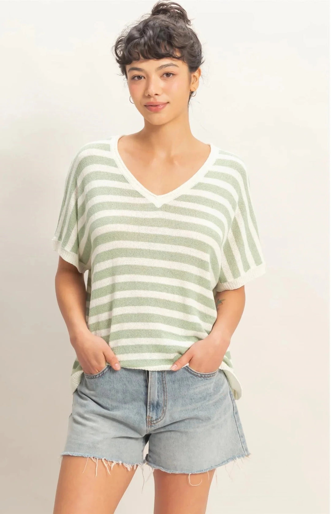 Nina Striped Top
