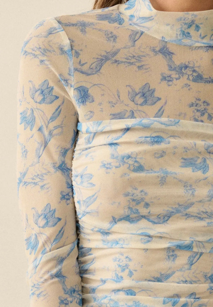 Lennie Mesh Bodysuit Top