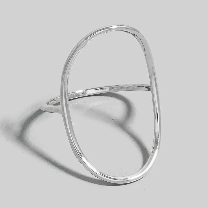 Oval Minimalist Ring