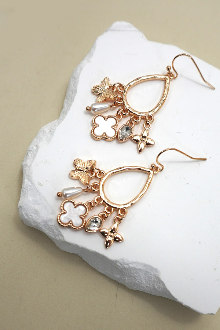 Charm Teardrop Earrings