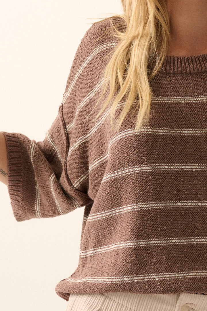 Sonja Boat Neck Sweater