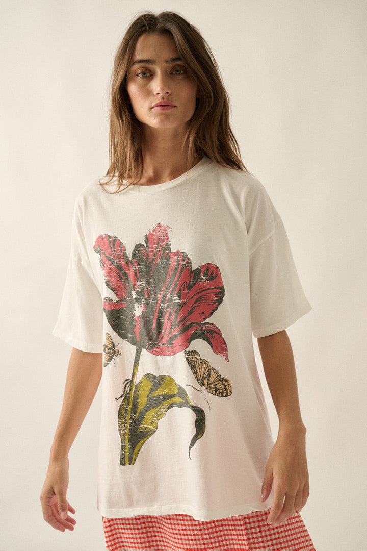 Floral Vintage Tee
