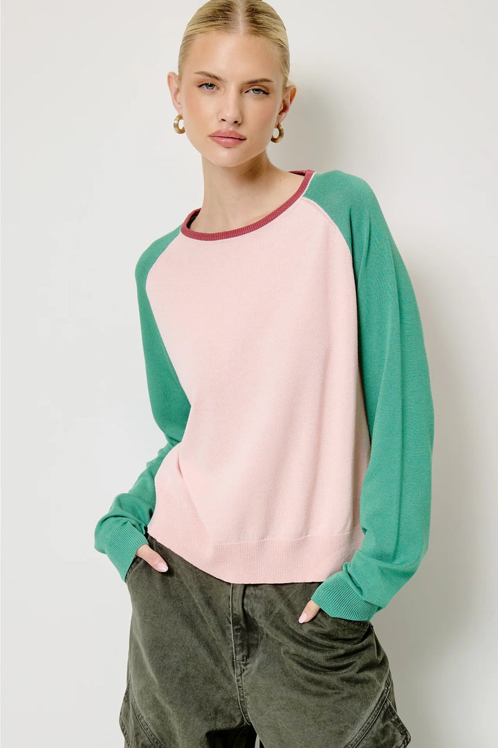Sally Colorblock  Sweater