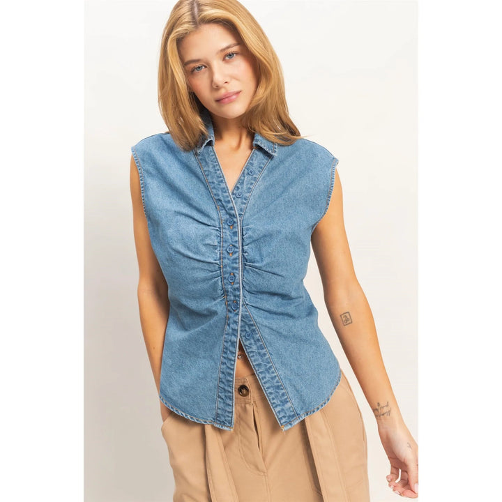 Talia Denim Shirt