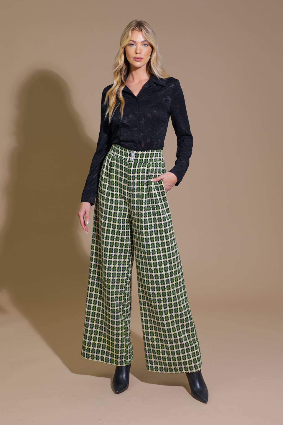 Stella Tweed Pants