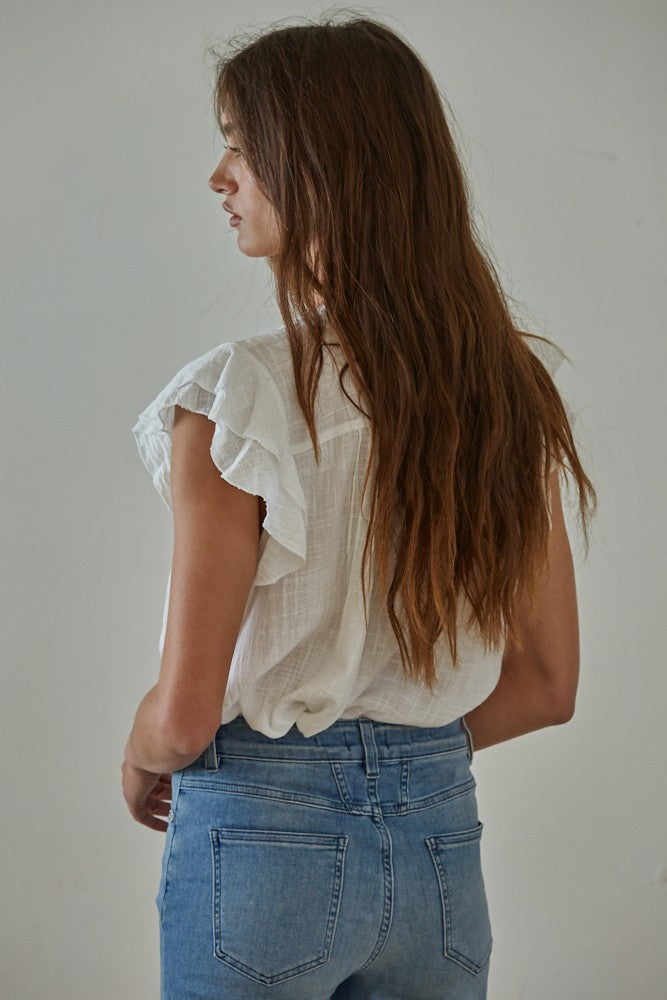Maxine Ruffle Top