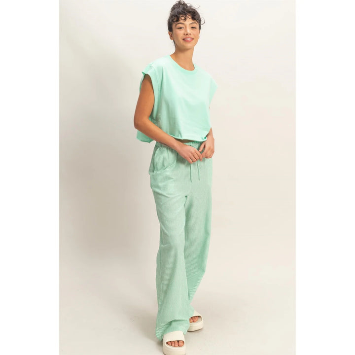Elina Striped Pants