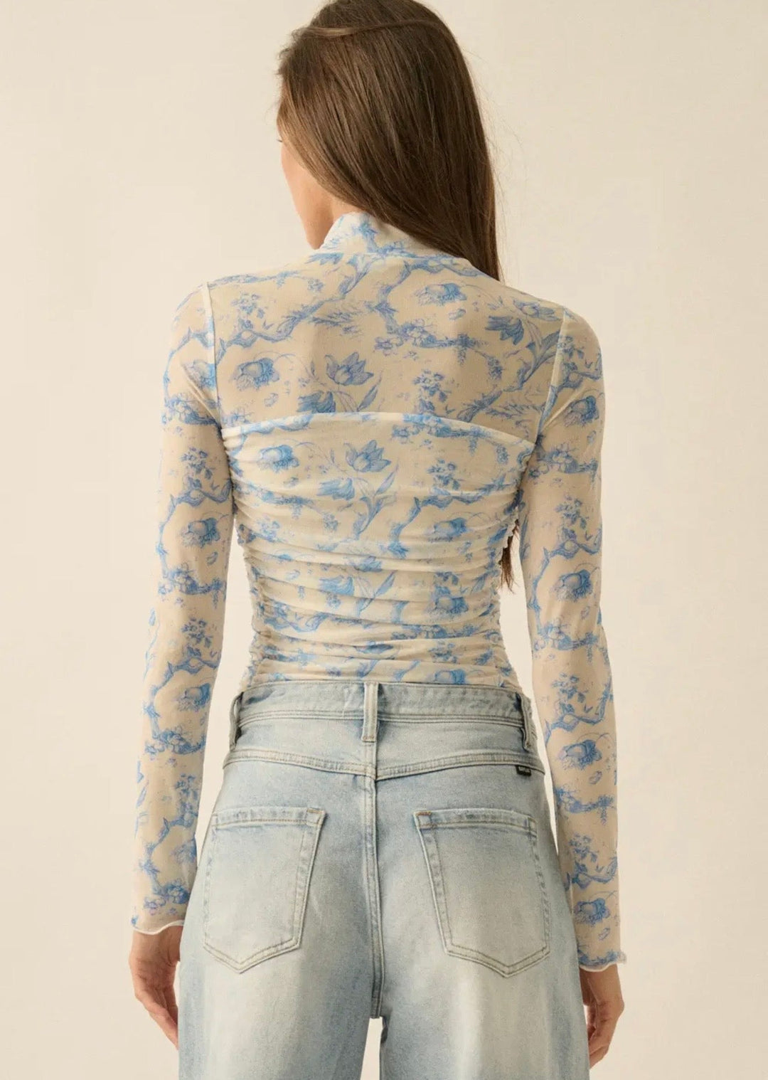 Lennie Mesh Bodysuit Top