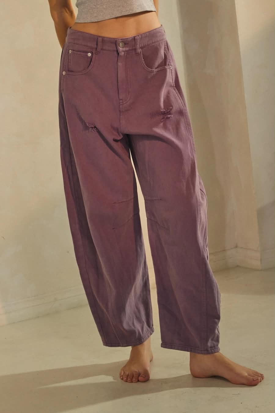 Polly Barrel Denim