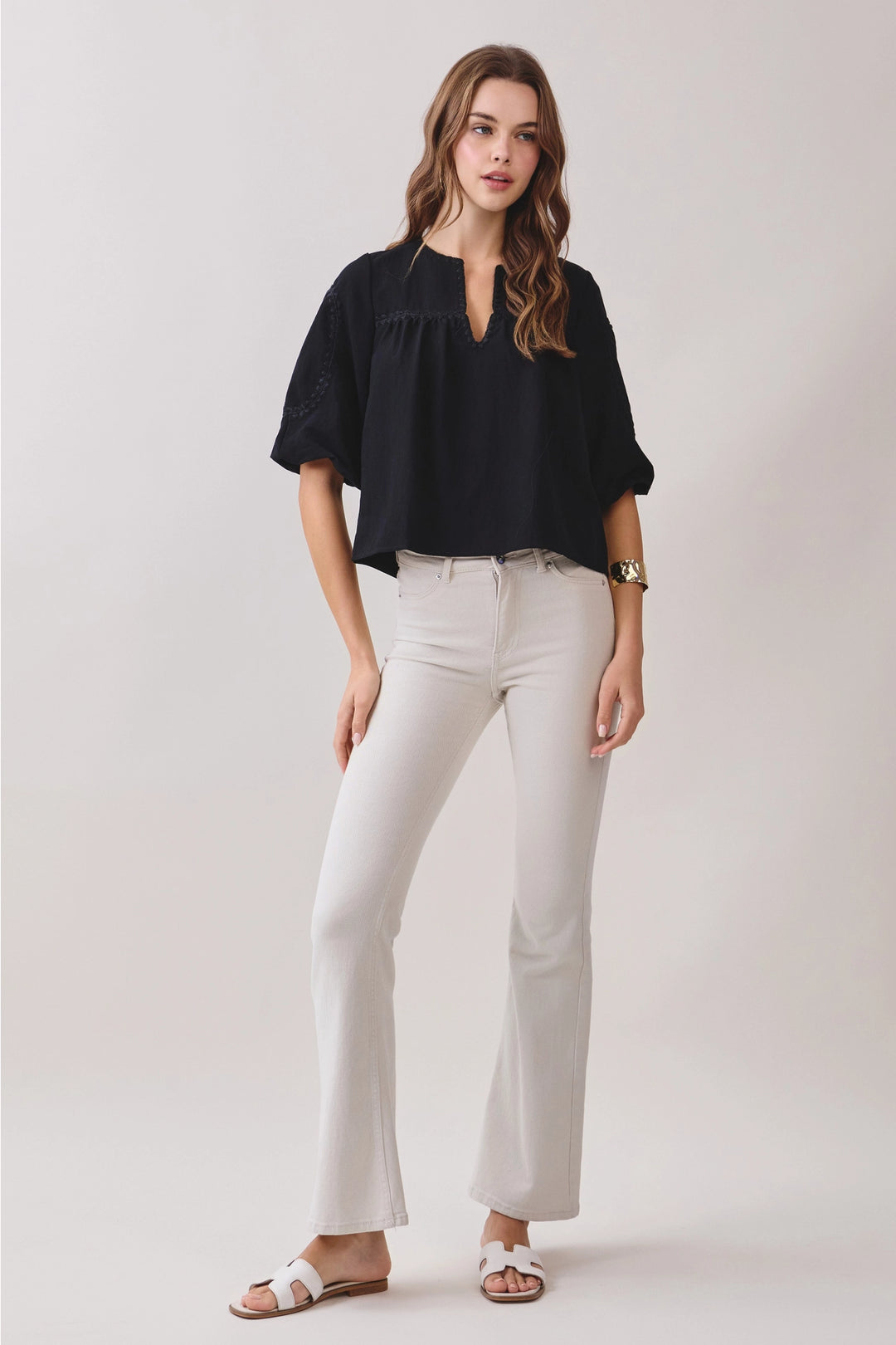 Celeste V-Neck Blouse