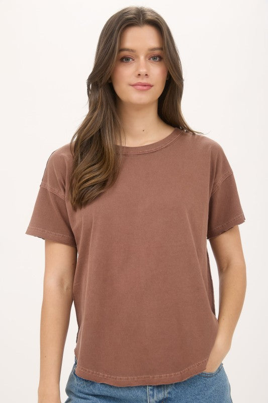 Clarke Raw Edge Tee