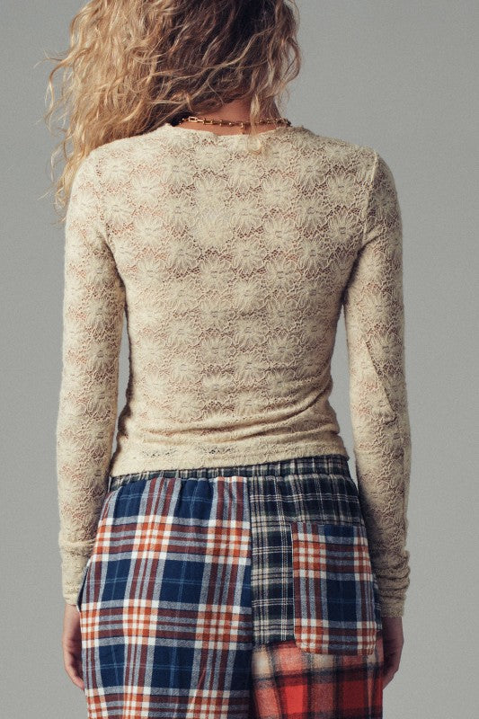 Lace Layering Top