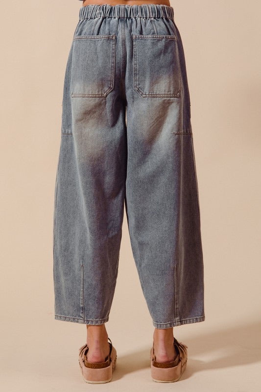 Rebel Wide Leg Denim