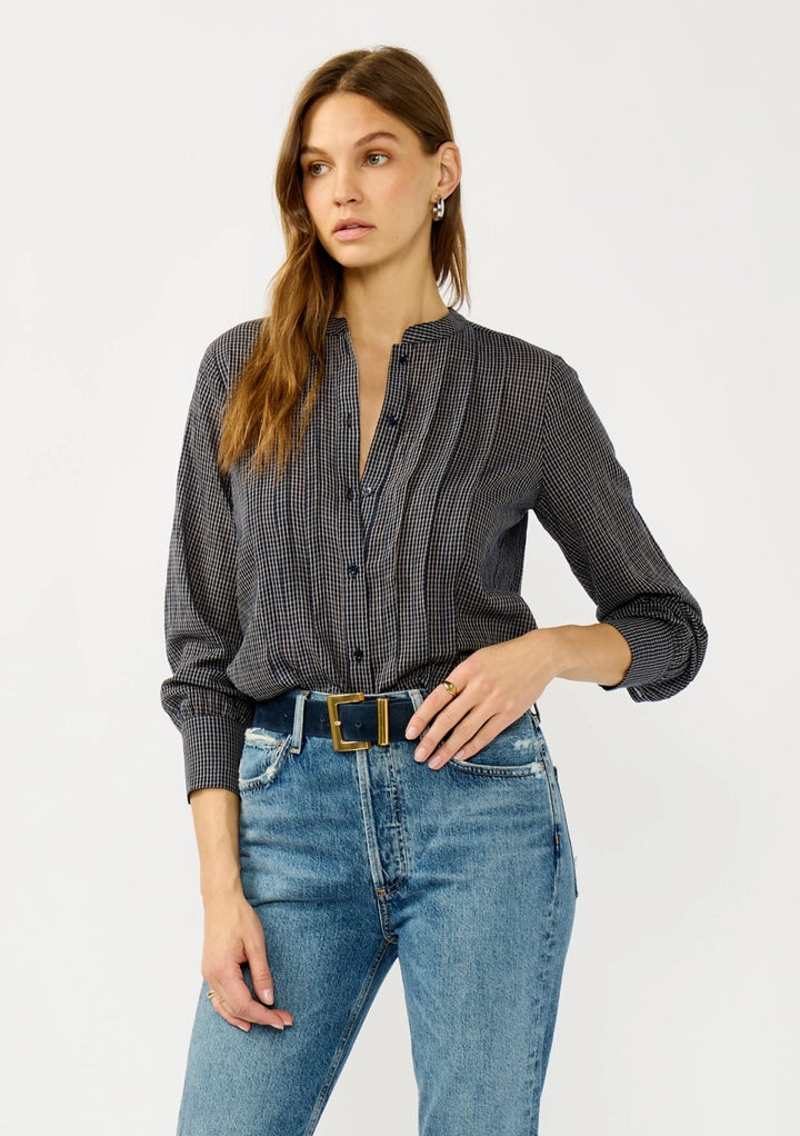 Wallace Checkered Blouse