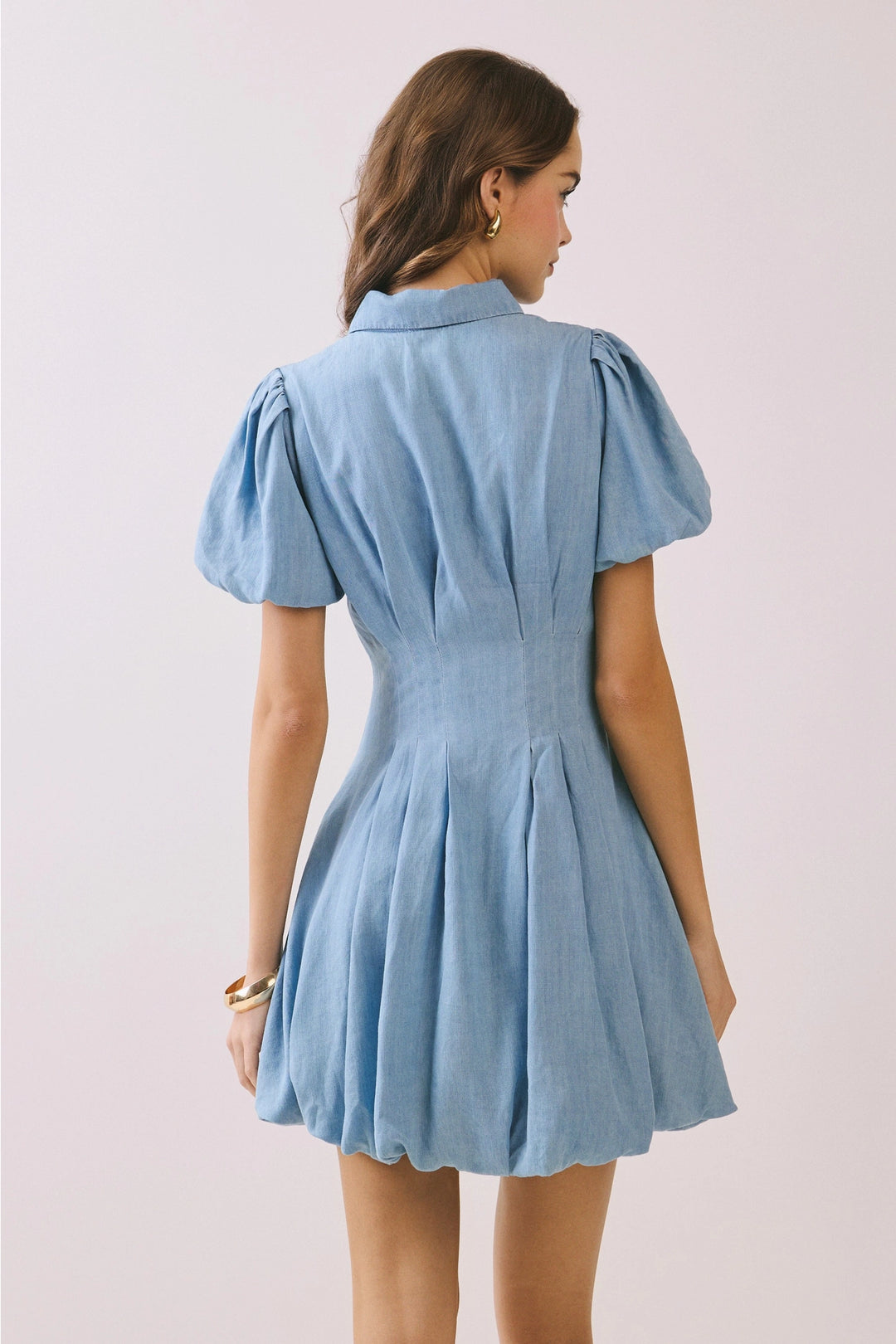 Bubble Skirt Mini Dress