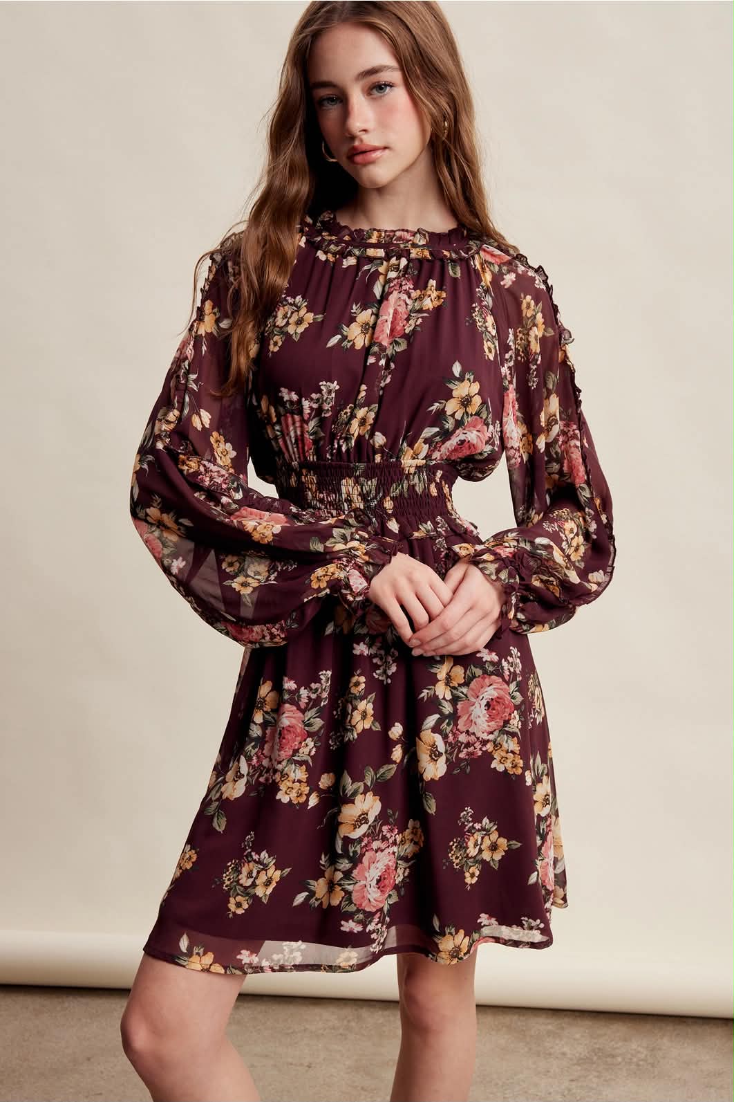 Leni Smocked Waist Dress