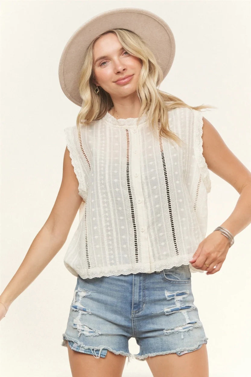 Vita Boho Lace Top