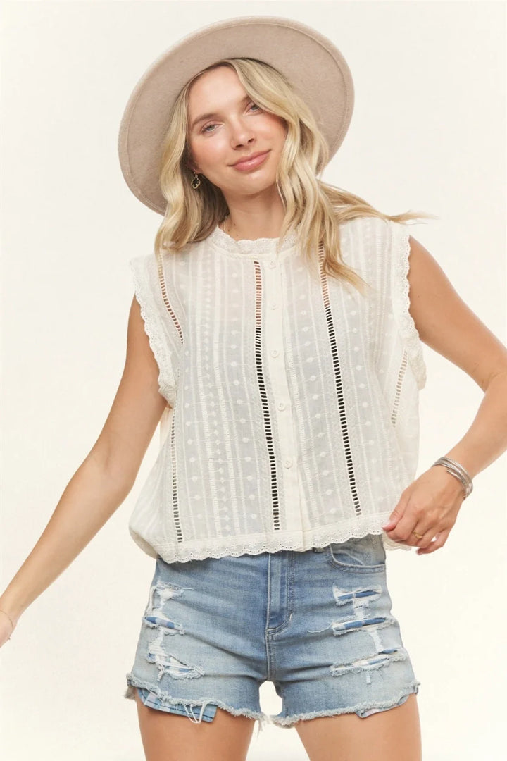 Vita Boho Lace Top