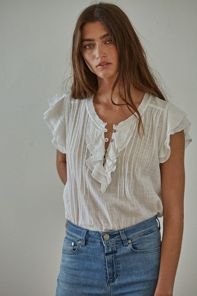 Maxine Ruffle Top