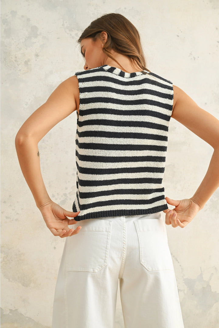 Eve Striped Vest