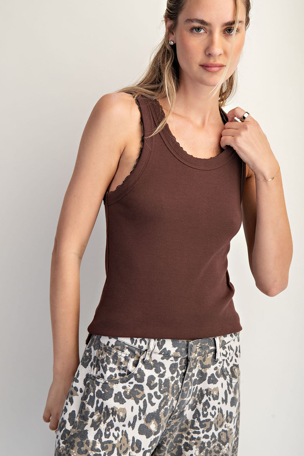 Gemma Ribbed Knit Tank