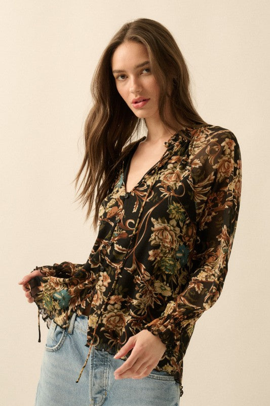 Mandy Floral Top