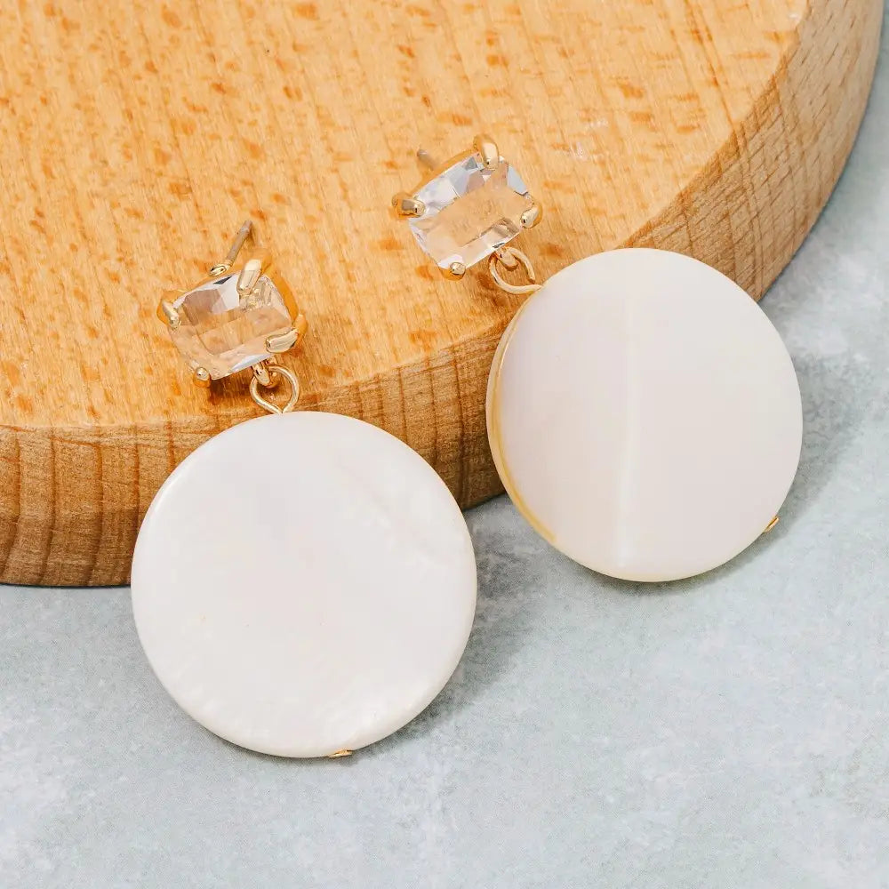 Julie Disc Earrings