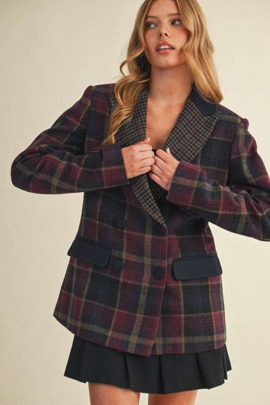 Bowie Plaid Blazer