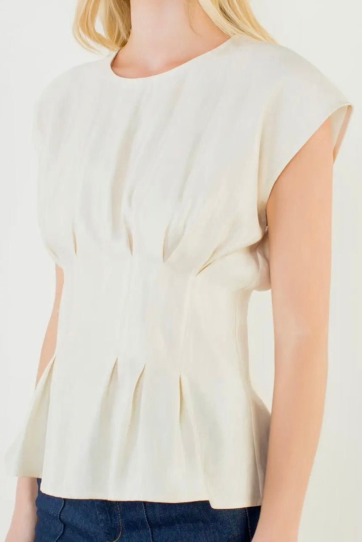 Fawn Pintuck Top
