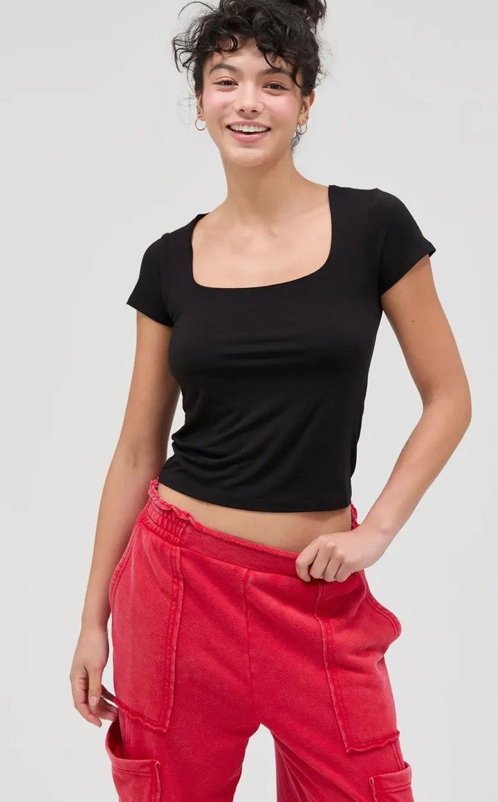 Bernice Square Neck Top