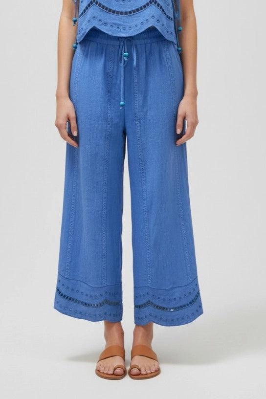 Alma Embroidered Pants