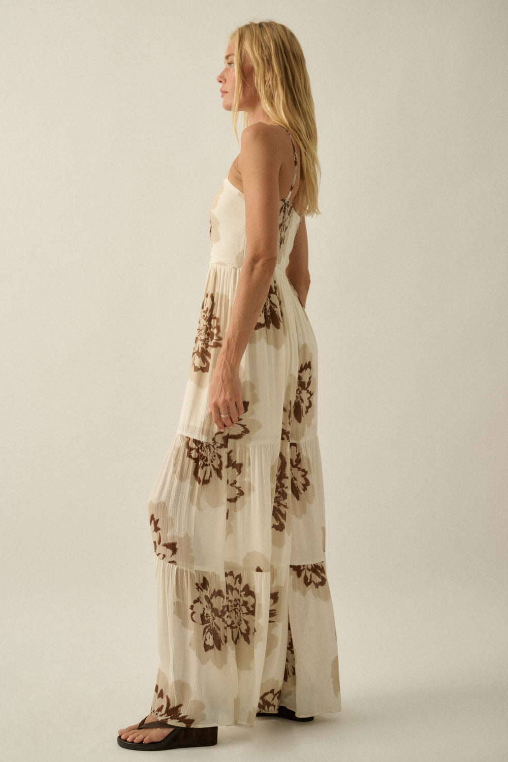 Anny Ruched Cami Jumpsuit