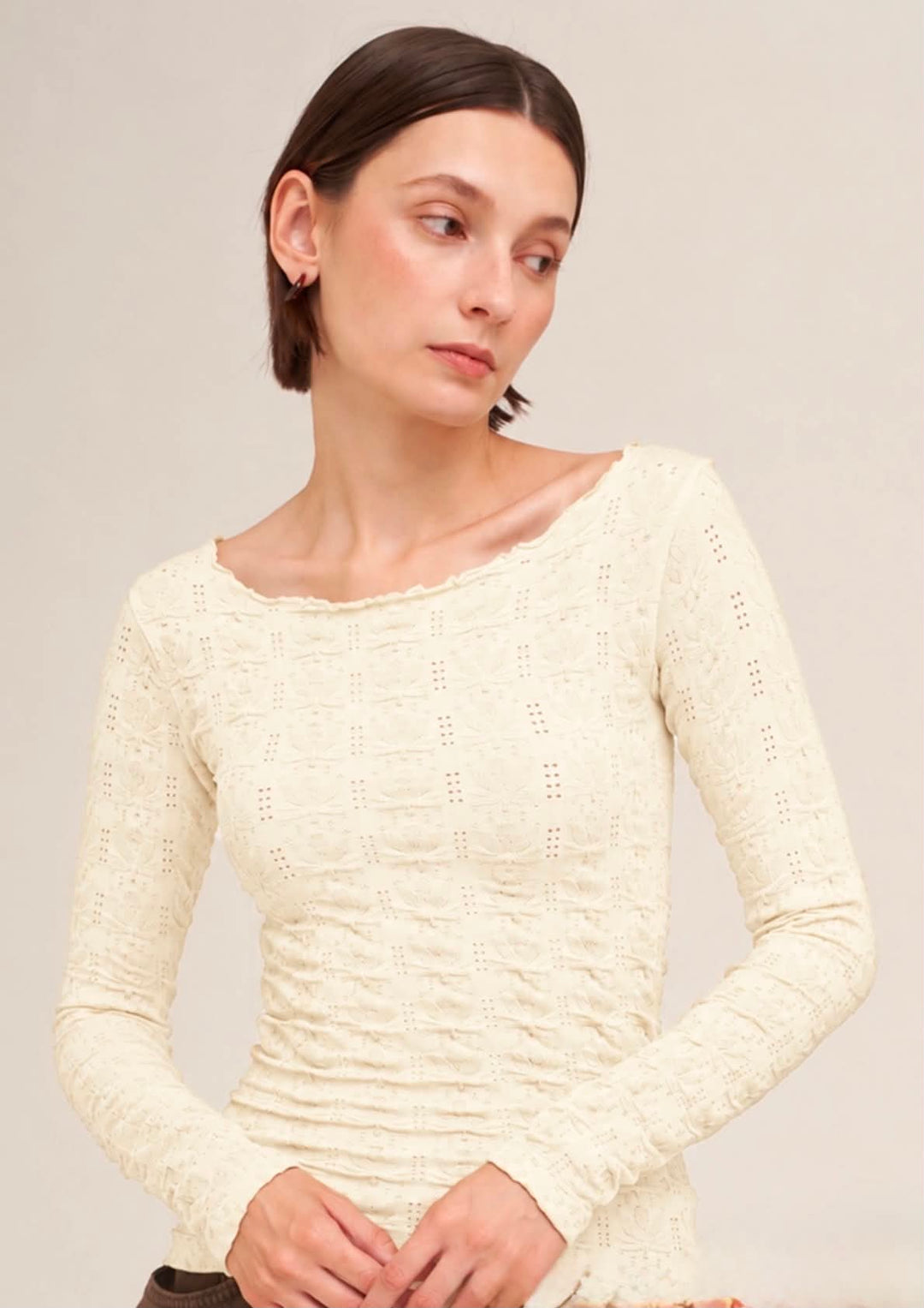 Jess Textured Top