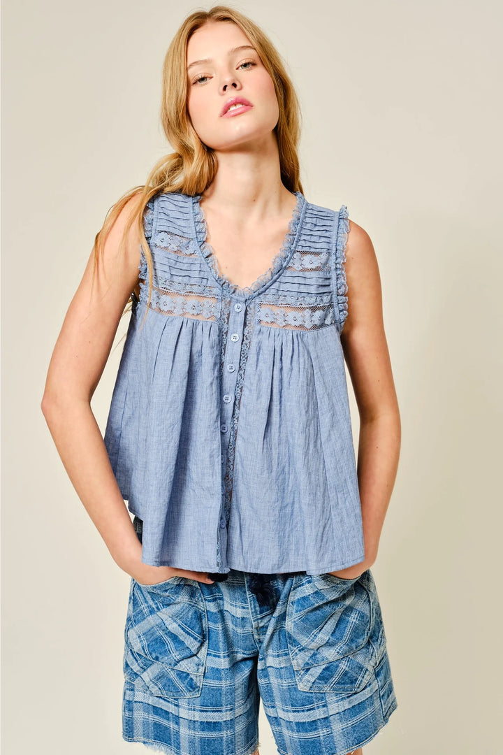 Heidi Ruffle Top