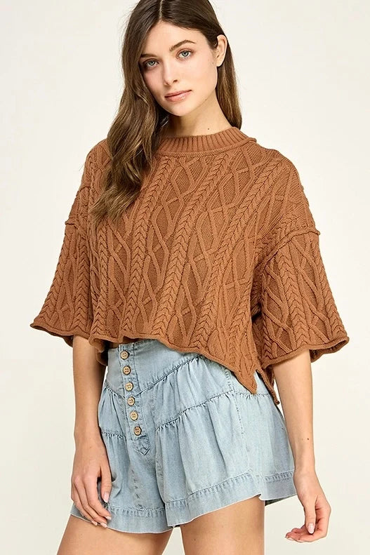 Rey Cable Sweater