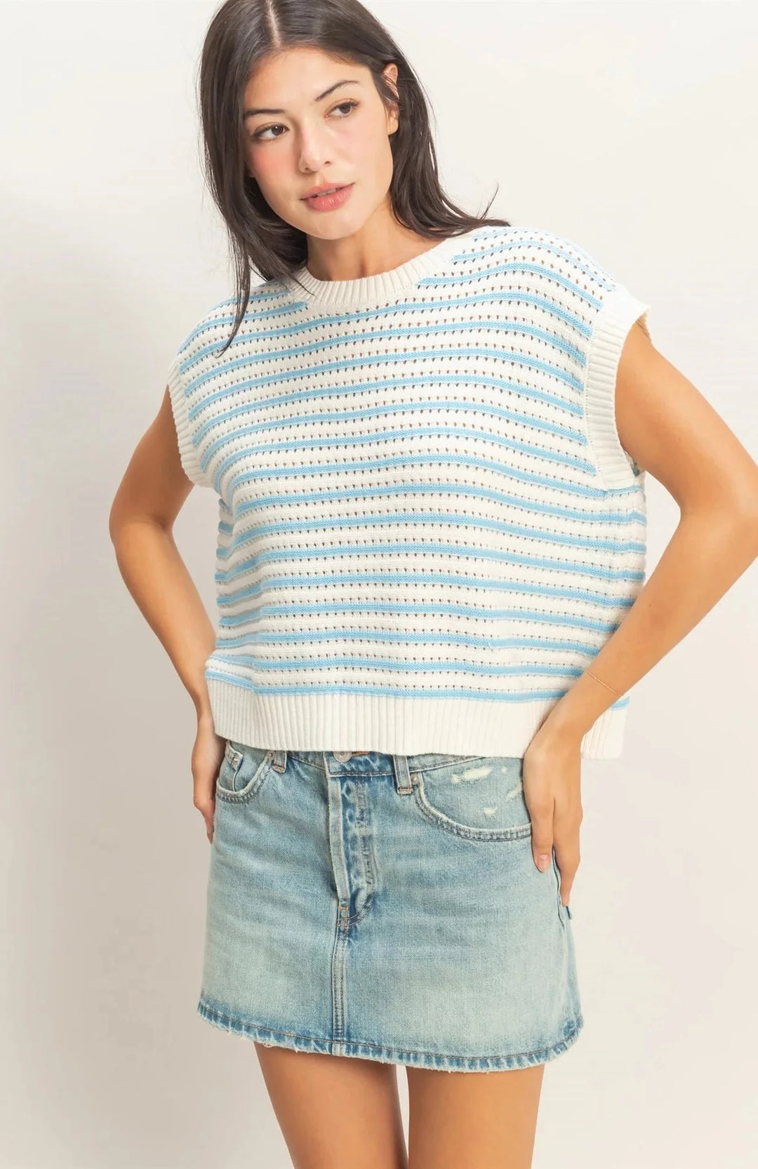 Wendy Crew Neck Top
