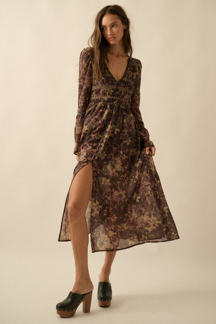 Floral Grace Midi