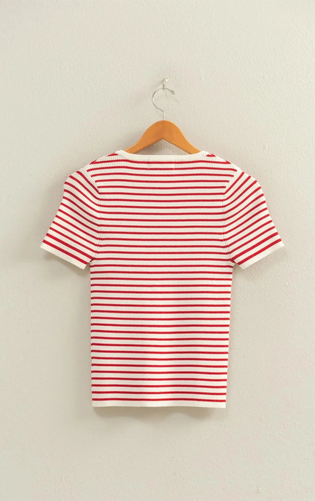 Ali Ribbed Crew Neck