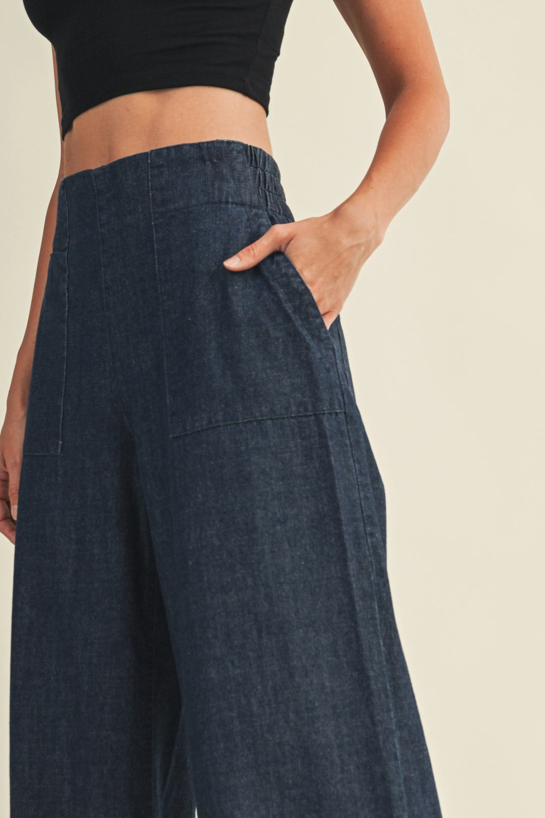 Calista Denim Trouser