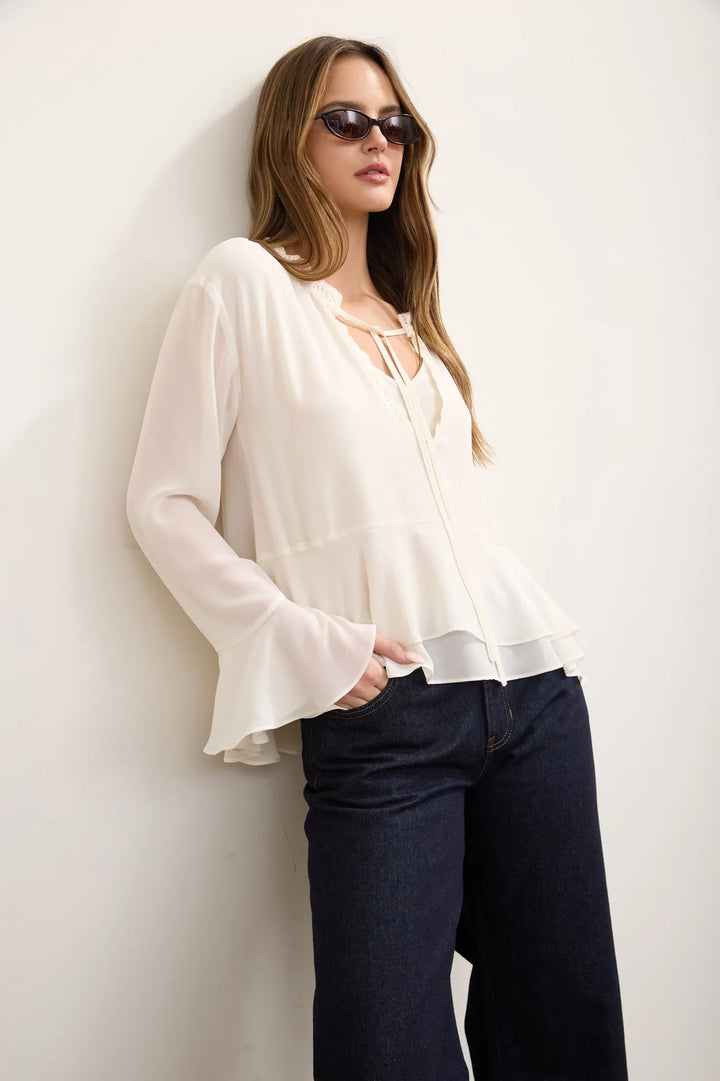 Harmony Ruffle Blouse