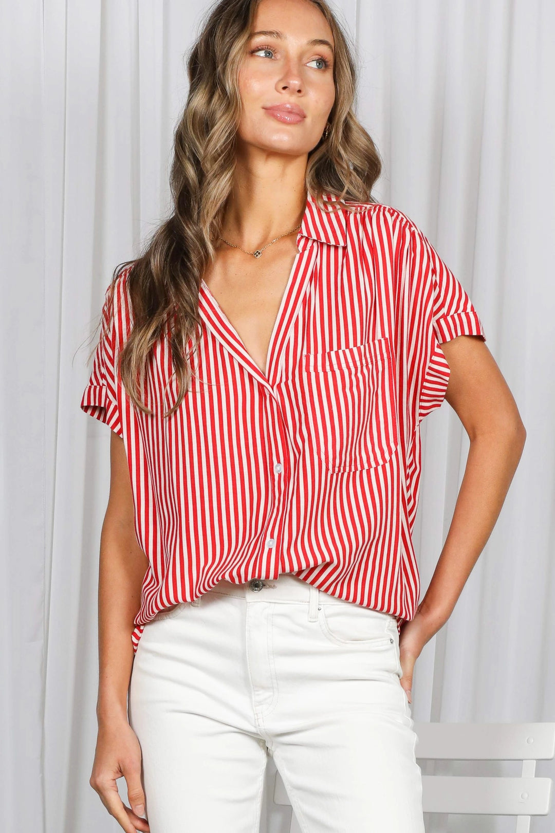 Gabriella Button Down