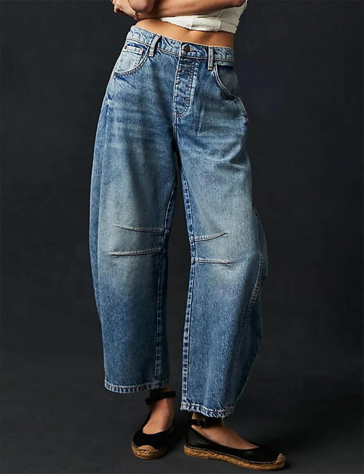 Aster Barrel Denim