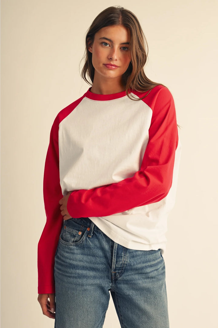 Drew Baseball Tee