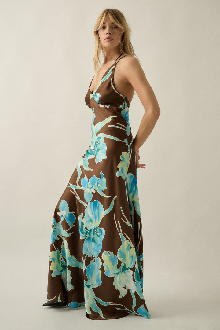 Mireya Halter Maxi Dress