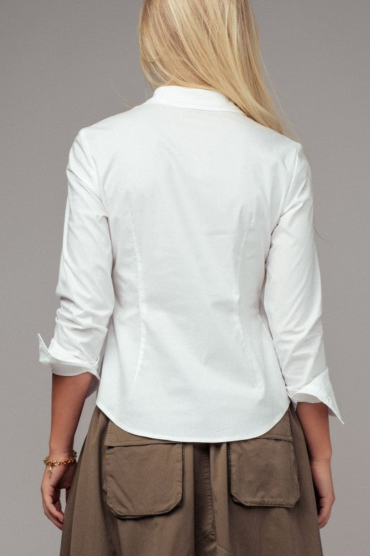 Rowe Button Down Top