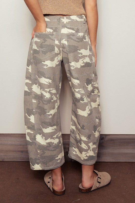 Winona Camo Print Jeans
