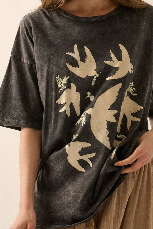 Soaring Vintage Print Tee