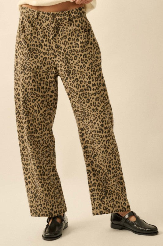 Zola Leopard Pants